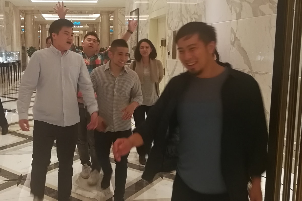 Travelling for team-building - Dec '17